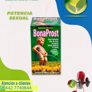 Caja de Bonaprost, suplemento para el cuidado de la próstata