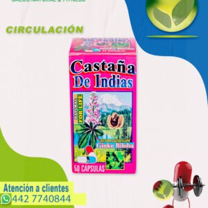 Frasco de Castaña de Indias de Mayamex para la circulación y várices