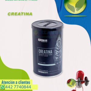 Envase de Creatina Monohidratada Birdman Performance de 450 gramos